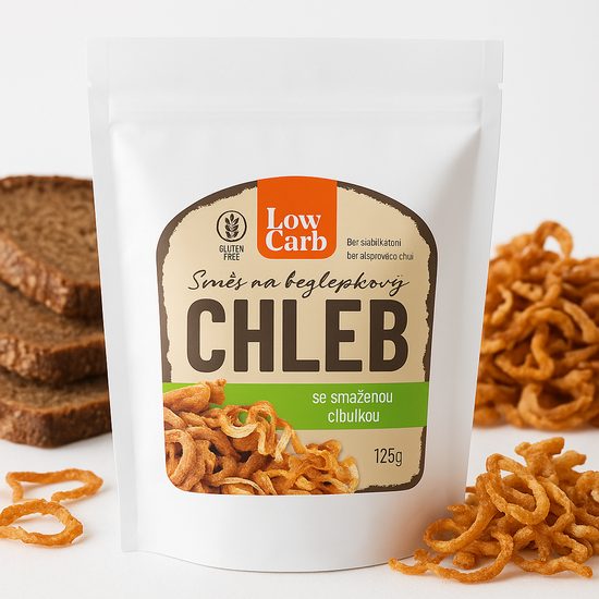 LowCarb Směs na chleba - Smažená cibulka