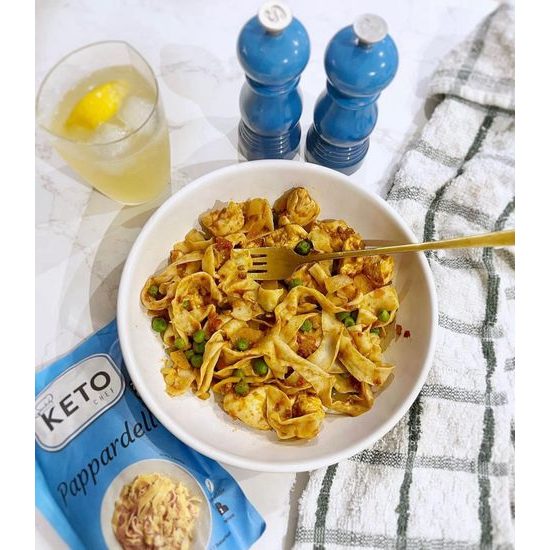 Keto hotové těstoviny - Pappardelle