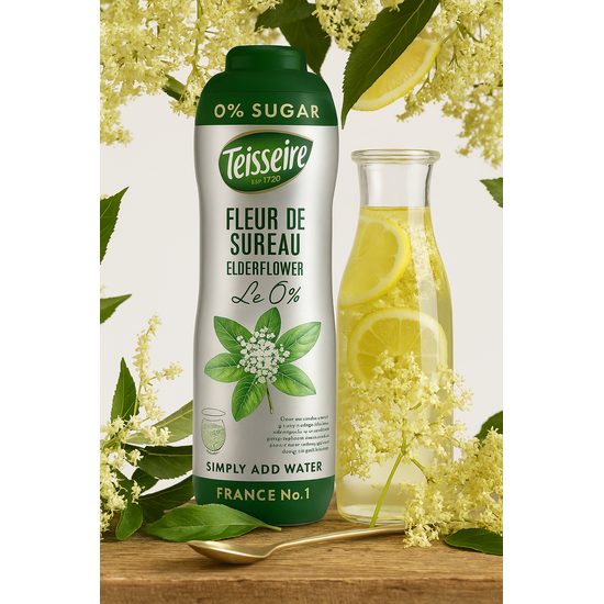 KETO Lahodný sirup - bezový květ