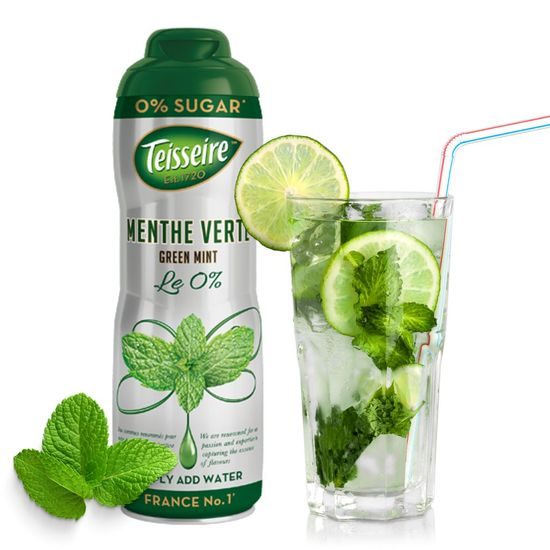 KETO Lahodný sirup - Máta