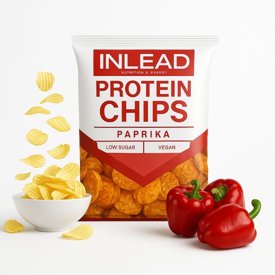 Proteinové veganské chipsy - paprika