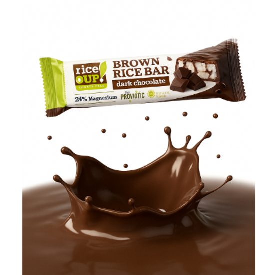 LowCarb rýžová tyčinka - v hořké čokoládě
