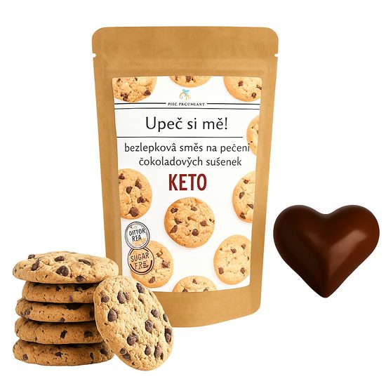 Keto směs na čokoládové sušenky