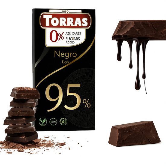 LowCarb hořká čokoláda s 95 % kakaa