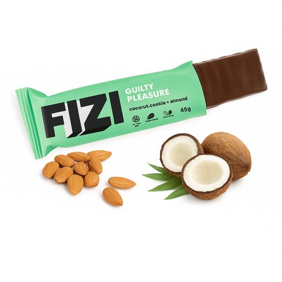 KETO proteinová tyčinka s kokosem a mandlemi