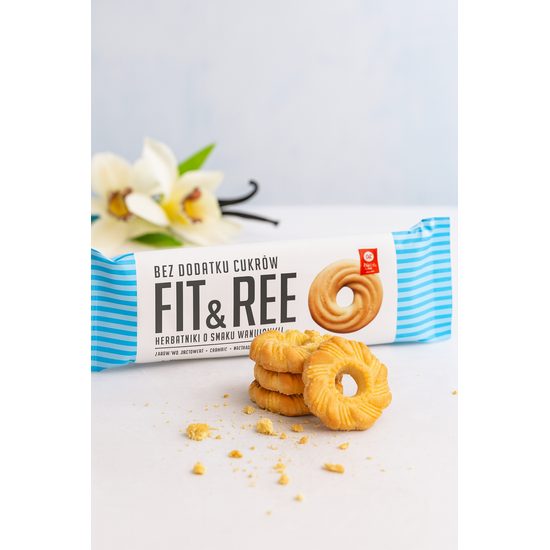 LowCarb sušenky bez cukru - vanilka