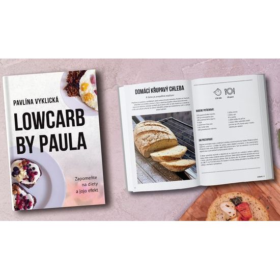LowCarb kuchařka - LowCarb by Paula
