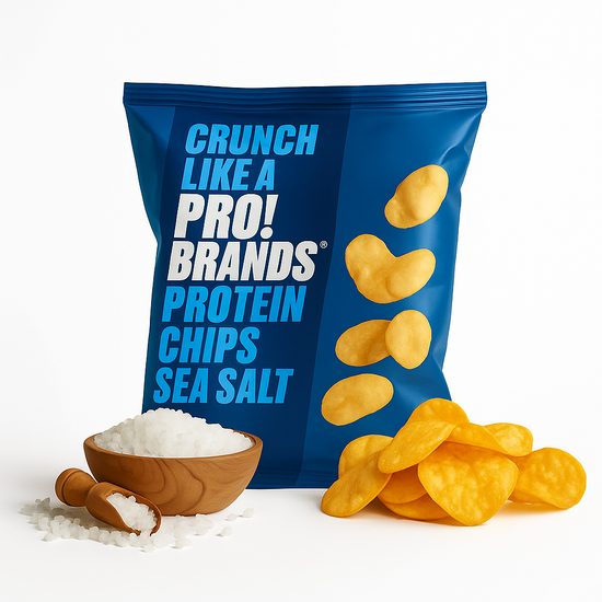 Proteinové chipsy s mořskou solí Pro Bands