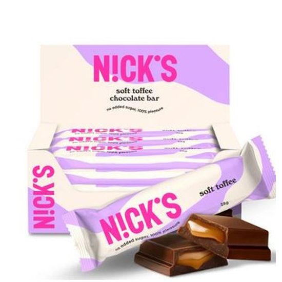 Keto tyčinka s karamelem se stévií