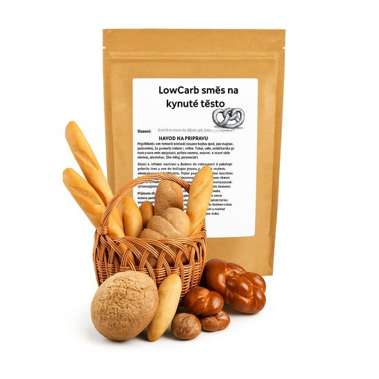 Exkluzivní LowCarb směs na kynuté těsto