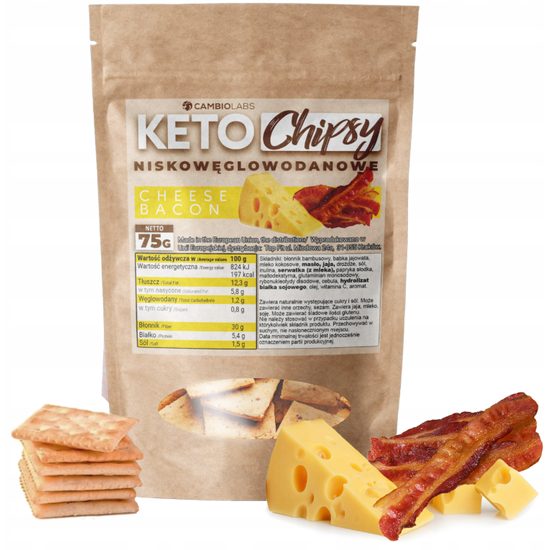 Keto chipsy