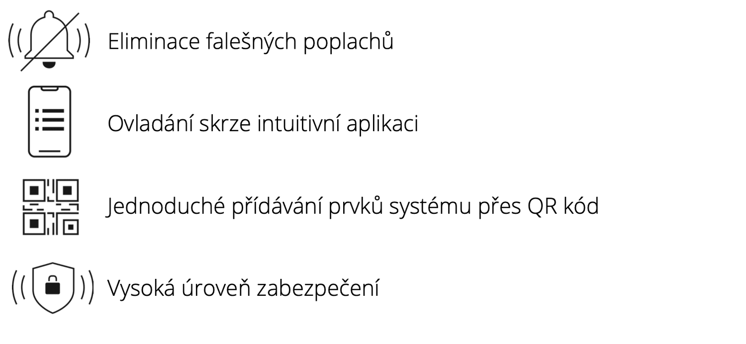 Prvky bezpečnostního systému