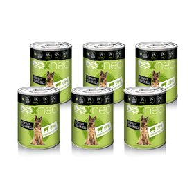 Doxneo Lamb Can food for dogs 6x400g