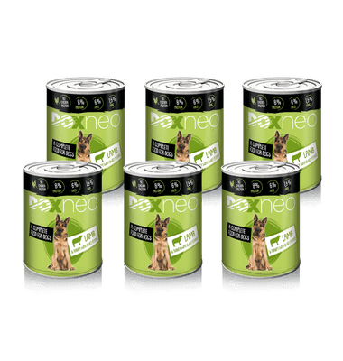 Doxneo Lamb Can food for dogs 6x400g