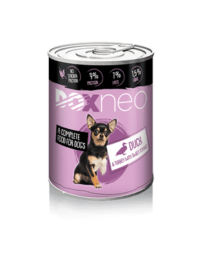 Doxneo Duck Can food for dogs  400g