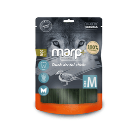 Marp Natural Plus - kachní dentální tyčinky s kelpou M
