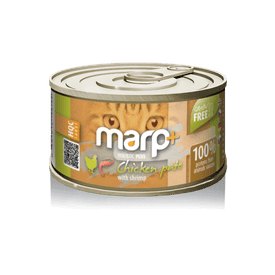 Marp Holistic Plus konzerva pro kočky – Kuřecí paté s krevetami 24x70g