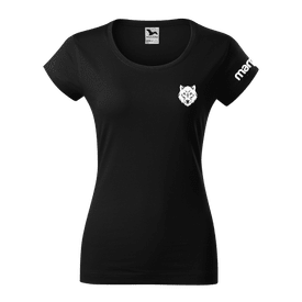 Marp Damen T-Shirt Minimal - schwarz