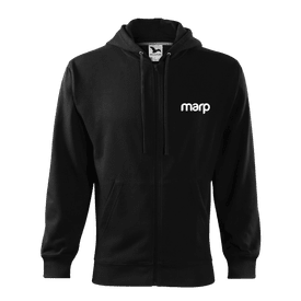 Marp Men's Signature Hooded Sweatshirt - Black