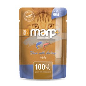 Marp Holistic Plus kapsička pro kočky - Tuňák s krevetami v želé
