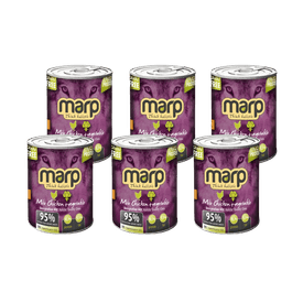 Marp Mix konzerva pro psy kuře+zelenina 6x400g