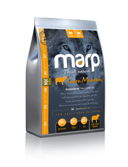 Marp Natural Green Mountains - jehněčí 4kg v zásobníku
