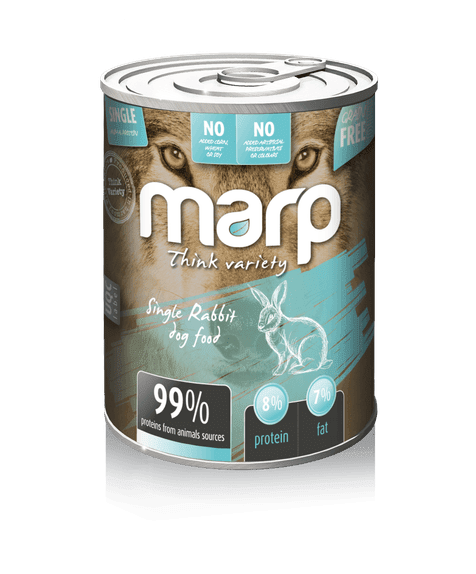 Marp Variety Single Rabbit Canned Dog Food