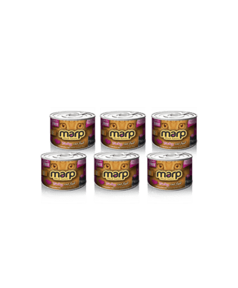 Marp Turkey Canned Cat Food 6x200g