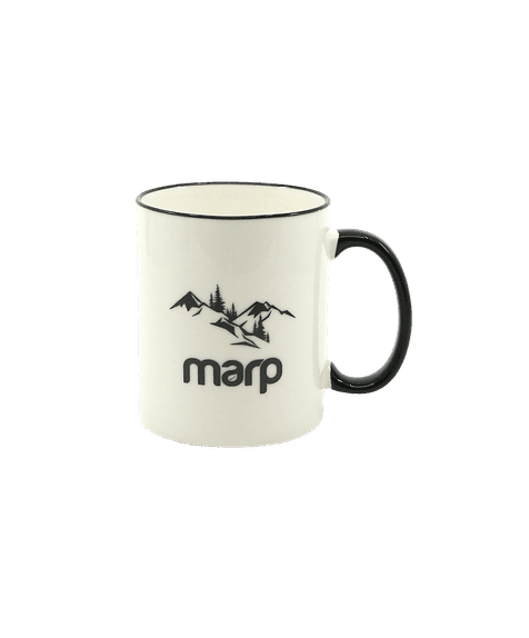 Marp Keramiktasse mit schwarzem Henkel 325 ml