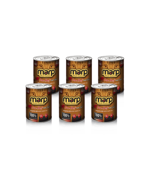 Marp Beef Canned Cat Food 6x400g