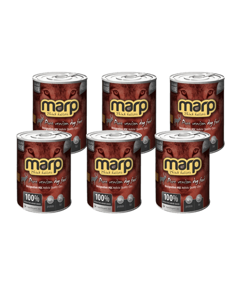 Marp Venison konzerva pro psy se zvěřinou 6x400g