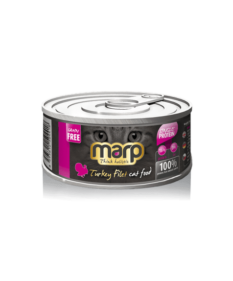 Marp Turkey Filet konzerva pro kočky s krůtím 12x70g