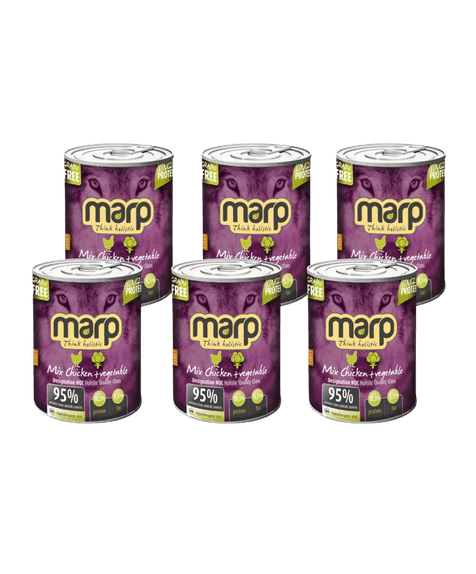 Marp Mix Canned Dog Food – Chicken with Vegetable 6x400g