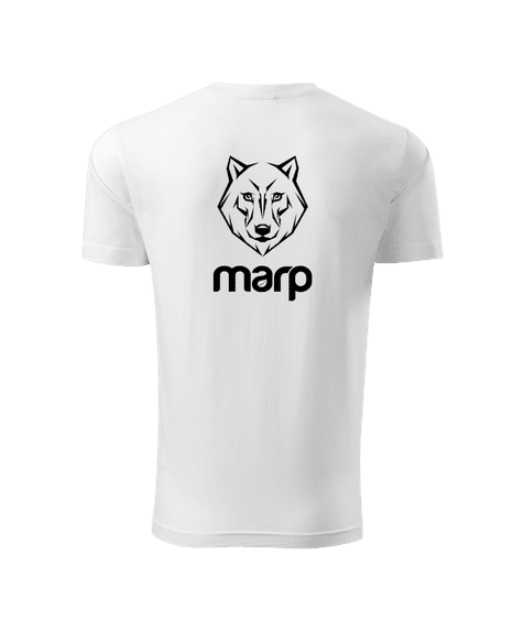Marp Herren T-Shirt Signature - weiß