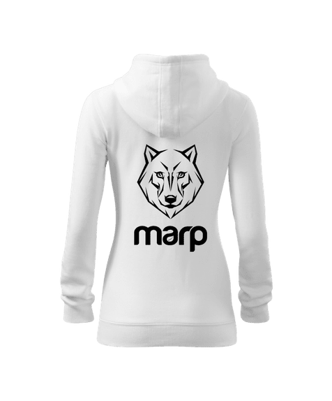 Marp Damen Hoodie Signature - weiß