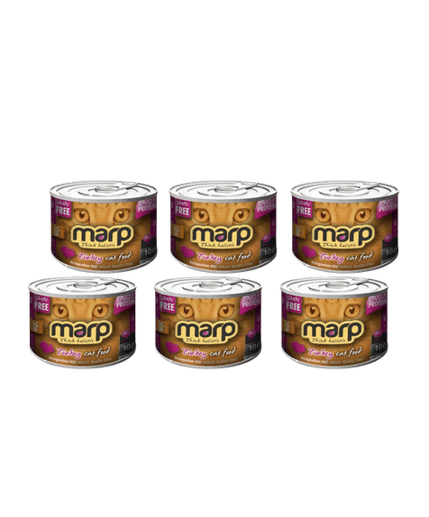 Marp Turkey konzerva pro kočky s krůtou 6x200g