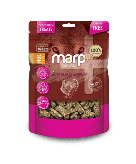 Marp Holistic Plus – funkční pamlsky na podporu imunity pro psy