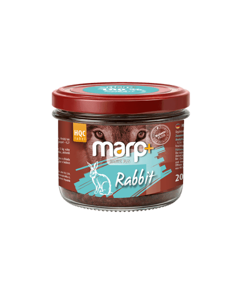 Marp Holistic Plus - 100% králík ve sklenici pro psy 200g