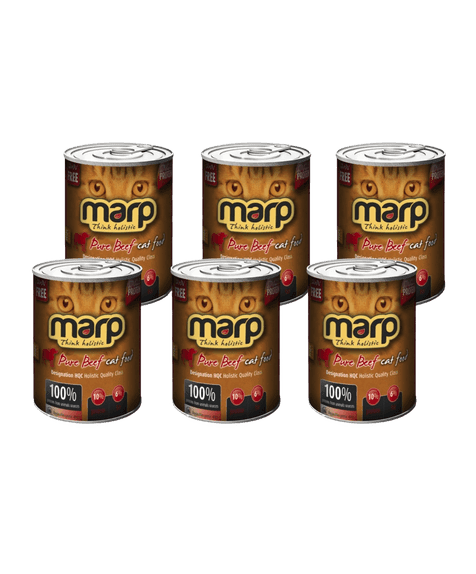 Marp Beef konzerva pro kočky s hovězím 6x400g