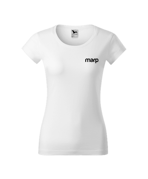 Marp Damen T-Shirt Signature - weiß