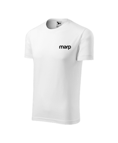 Marp Herren T-Shirt Signature - weiß