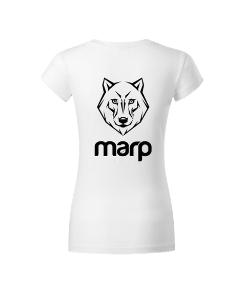 Marp Damen T-Shirt Signature - weiß