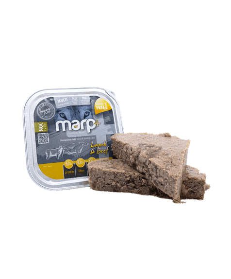 Marp Natural Plus Tray for Dogs – Lamb and Beef