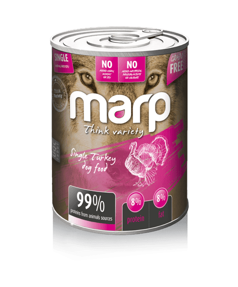 Marp Variety Single Turkey Canned Dog Food