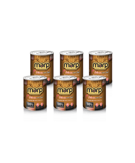 Marp Salmon Canned Cat Food 6x370g