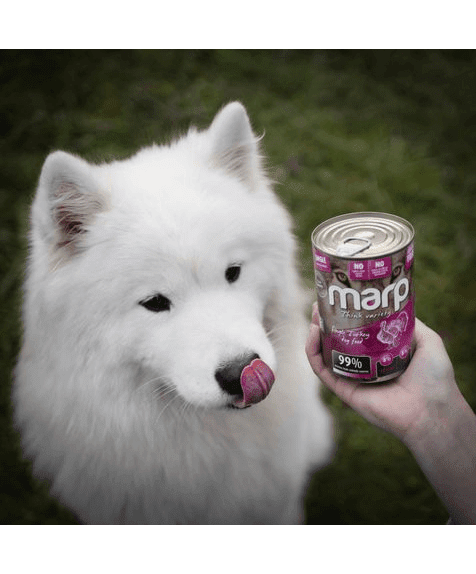 Marp Variety Single Turkey Nassfutter für Hunde mit Pute 6x400g