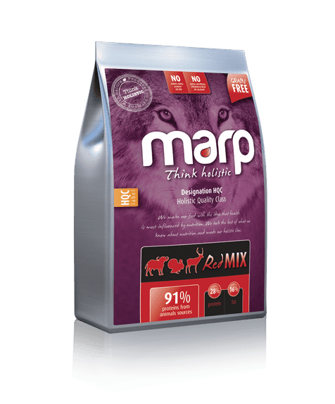 Marp Holistic Red Mix - hovězí,krůtí,zvěřina bez obilovin 12kg