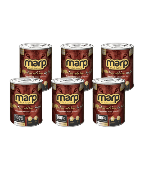 Marp Wild Boar konzerva pro psy s divočákem 6x400g