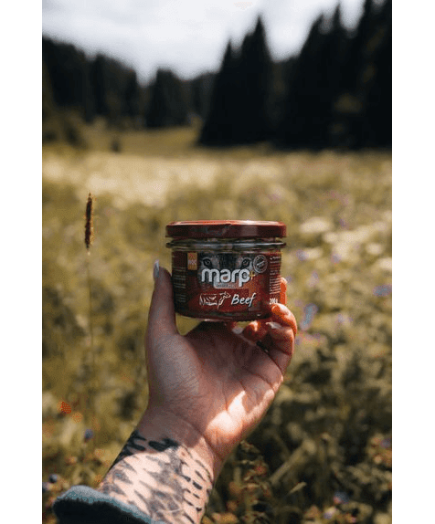 Marp Holistic Plus - 100% Rindfleisch im Glas für Hunde 200g