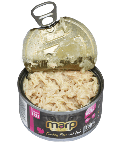 Marp Turkey Filet canned cat food 12x70g